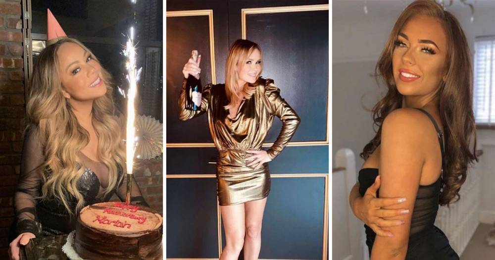 Amanda Holden and Demi Jones lead celebs getting glammed up for self-isolation partying - www.ok.co.uk - Britain
