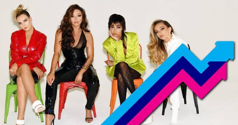 Little Mix’s Break Up Song debuts at Number 1 on the Official Trending Chart - www.officialcharts.com - Britain