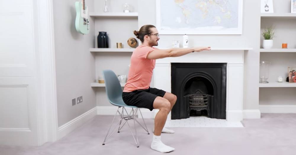 Joe Wicks shares self-isolation workout classes for seniors so the whole family can get involved - www.ok.co.uk