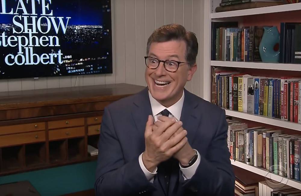 Stephen Colbert Gives Viewers Stuck At Home A Coronavirus Pep Talk - etcanada.com