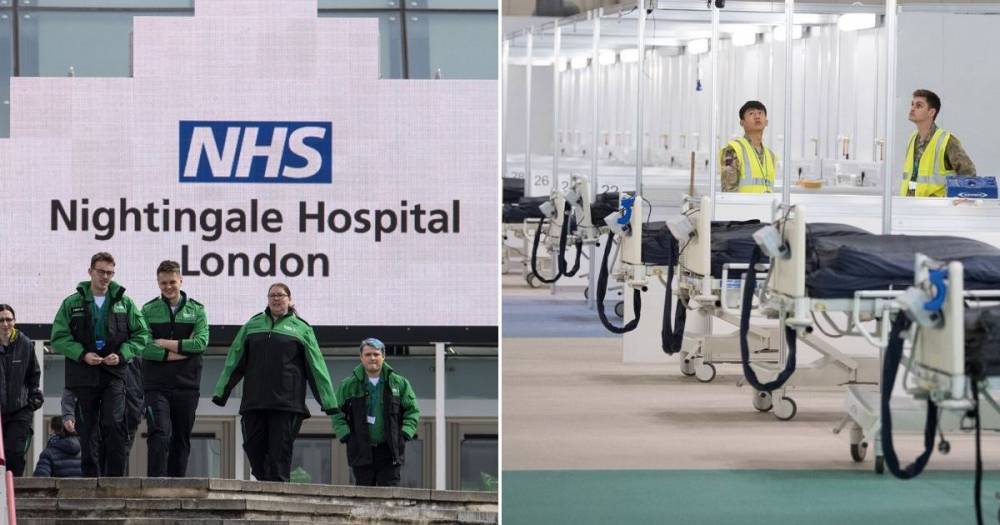Take a look inside the new NHS Nightingale hospital as coronavirus pandemic escalates - www.manchestereveningnews.co.uk - Centre - city London, county Centre