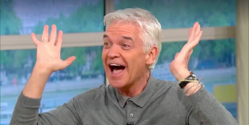This Morning's Holly Willoughby tries to persuade Phillip Schofield to have a drastic image change - www.digitalspy.com