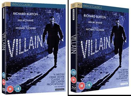 Richard Burton - Ian Macshane - ‘Villain’ starring Richard Burton and Ian McShane on Blu-ray - thehollywoodnews.com - Britain - France
