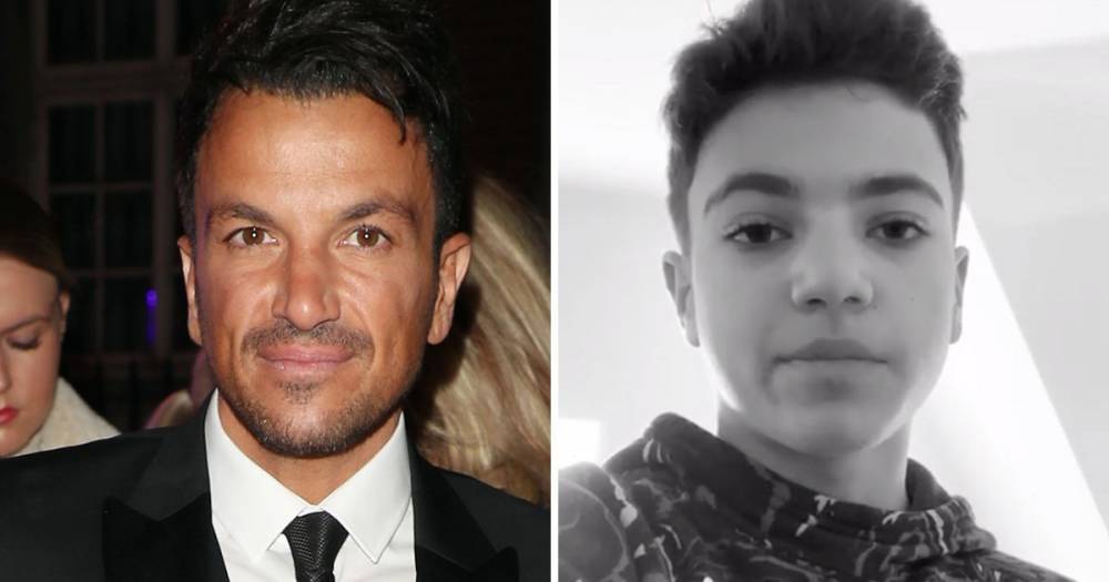 Peter Andre says his family are isolating for two weeks as son Junior battles coronavirus symptoms - www.ok.co.uk
