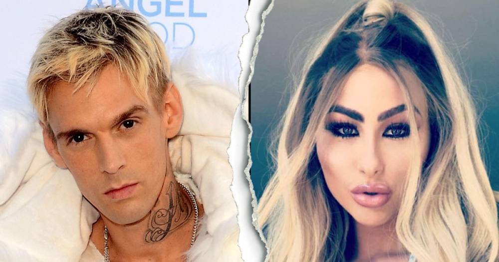 Aaron Carter and Girlfriend Melanie Martin Split After She Is Arrested for Domestic Violence - www.usmagazine.com