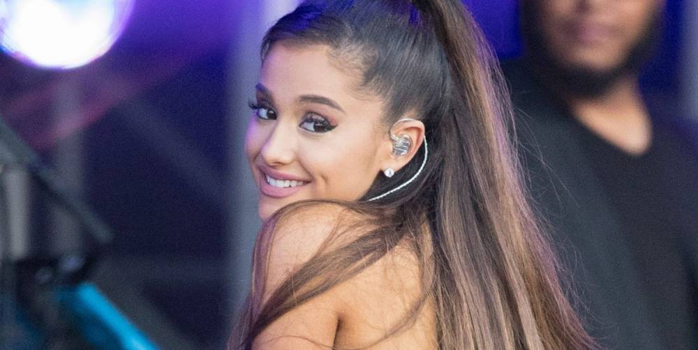 Ariana Grande Shares a Rare Look at Her Natural Curly Hair - www.harpersbazaar.com