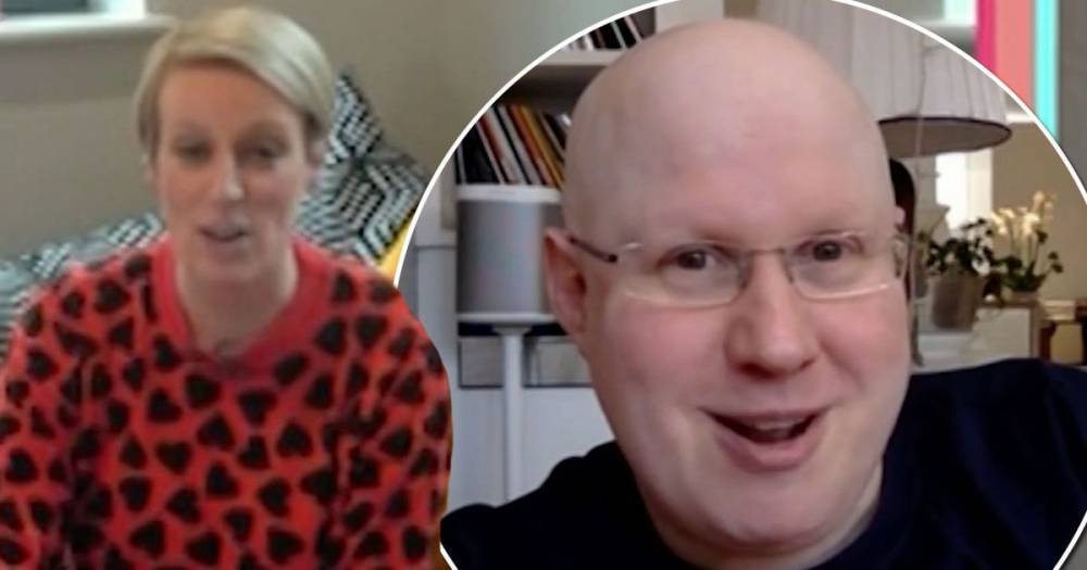 Steph McGovern apologises after Matt Lucas says a rude word live on her new daytime show - www.manchestereveningnews.co.uk - Britain - city Sandi