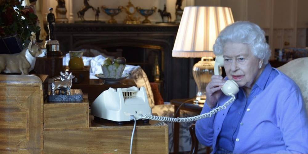 The Queen Was Photographed on the Phone and Accidentally Became a Meme - www.marieclaire.com