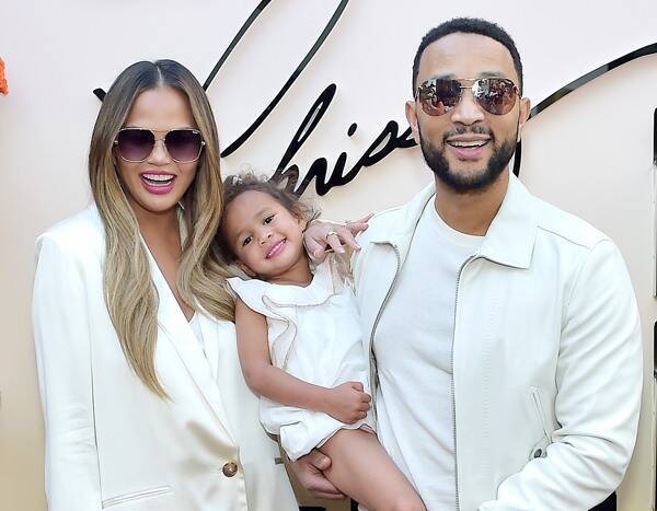 Chrissy Teigen Jokes She and John Legend Are "Def Breaking Up" Once They Can Leave the House - www.eonline.com