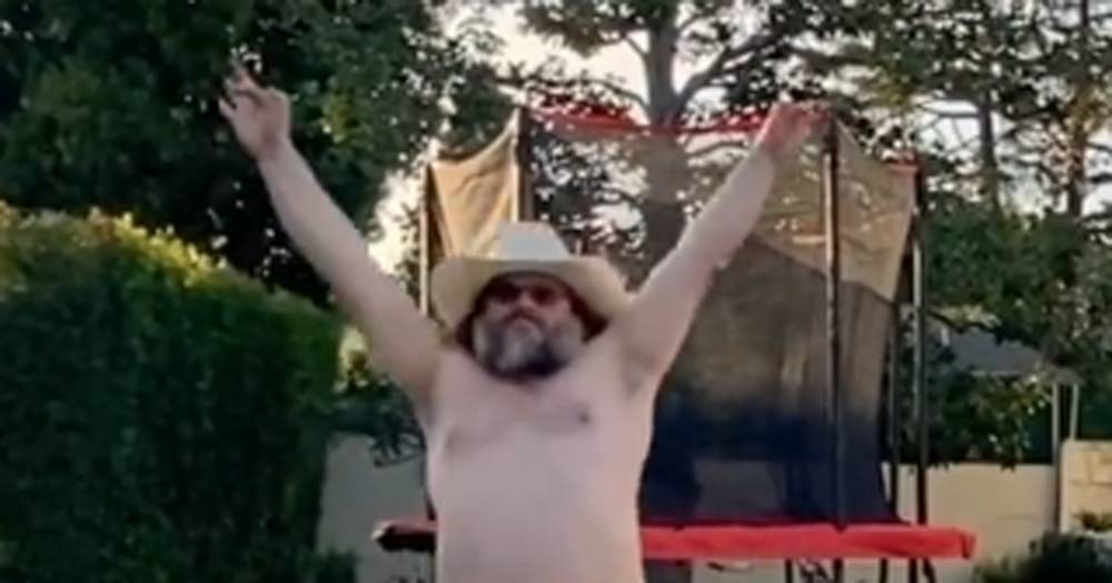 Jack Black Does Shirtless Dance in Hilarious First TikTok Video - Watch! - www.justjared.com