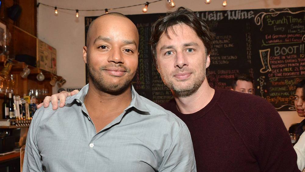 Zach Braff & Donald Faison Have 'Scrubs' Reunion With Their Own Podcast! - www.justjared.com