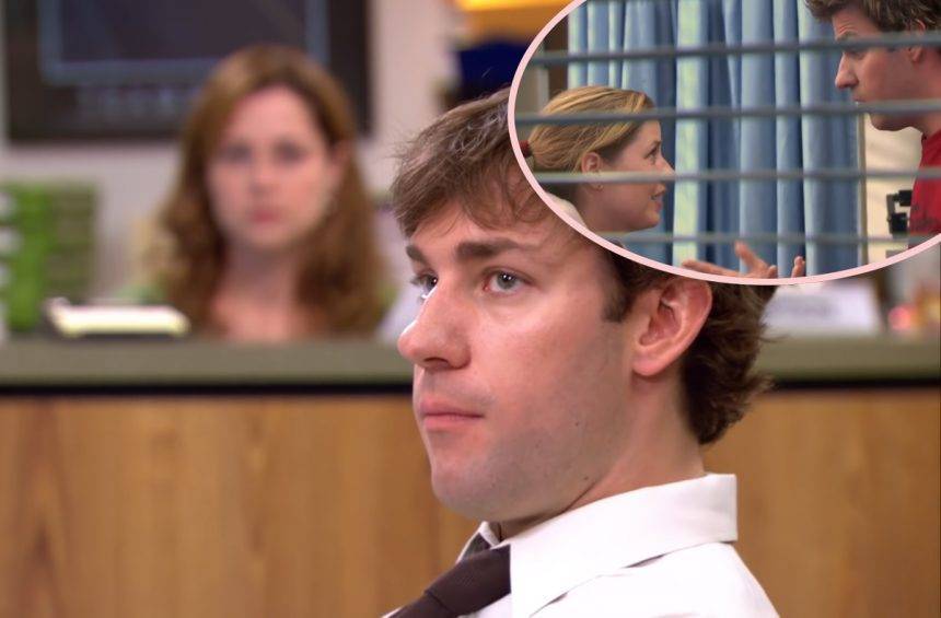 The Office Almost Ended With Jim & Pam DIVORCED! - perezhilton.com