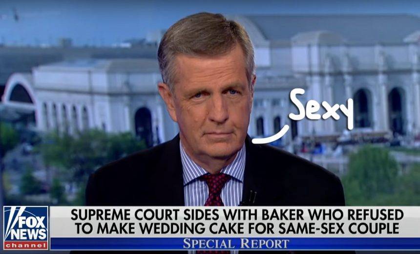 Fox News Host Brit Hume Posts Screenshot From His Computer — With A ‘Sexy Vixen’ Tab In Background! - perezhilton.com