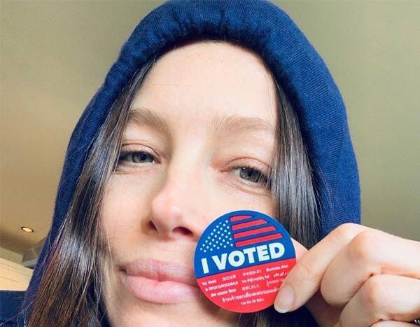 See Hollywood Hit the Polls During 2020 Presidential Primary Election - www.eonline.com - California - Tennessee - county Warren - county Sanders