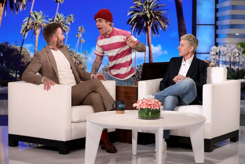 Justin Bieber Scares David Beckham In Epic ‘Ellen’ Prank - etcanada.com