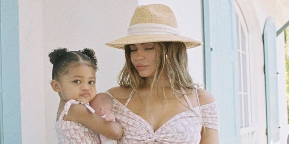 Here's Billionaire Kylie Jenner and Her Daughter Stormi Wearing Matching Dior Dresses - www.elle.com