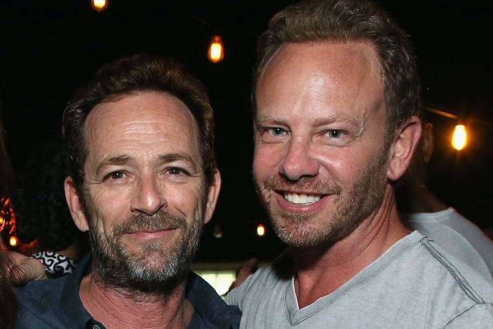 Ian Ziering Shares Touching Tribute To Luke Perry A Year After His Death - etcanada.com