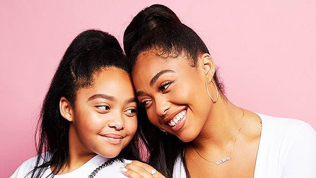 Jordyn Woods, 22, Twins With Her Sister Jodie, 15, Fans Can’t Spot The Difference — See Pics - hollywoodlife.com