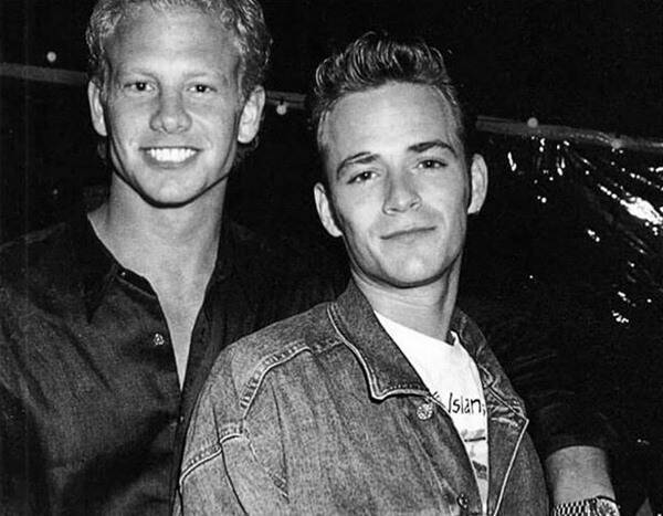 Ian Ziering and More Stars Pay Tribute to Luke Perry One Year After His Death - www.eonline.com