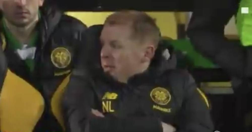 Neil Lennon's Rangers shock caught on camera as Celtic manager delivers two-word response - www.dailyrecord.co.uk - Scotland