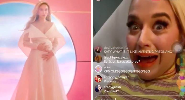 Katy Perry is indeed pregnant, confirms news in Instagram Live video - www.newidea.com.au