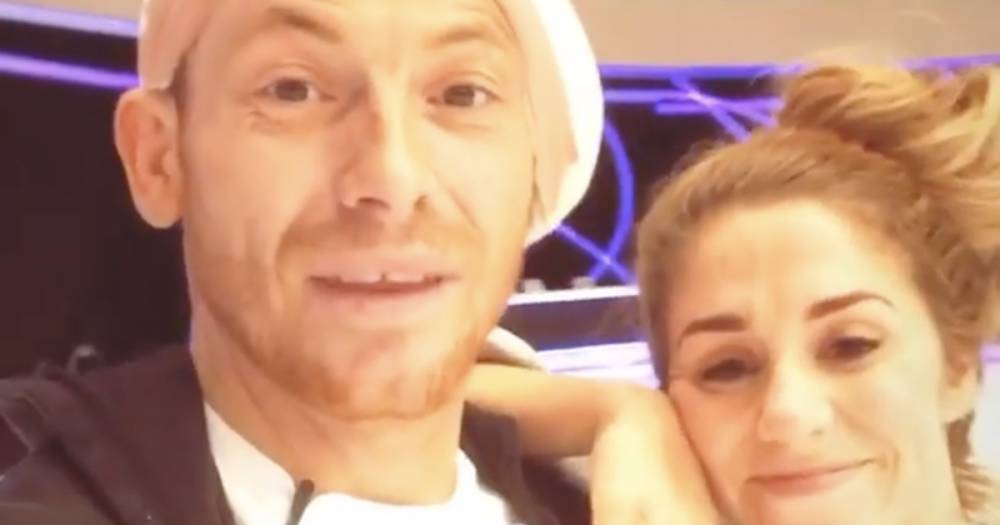 Dancing On Ice's Joe Swash rushed to hospital for surgery after Alex Murphy kicks him in the head with skate - www.ok.co.uk
