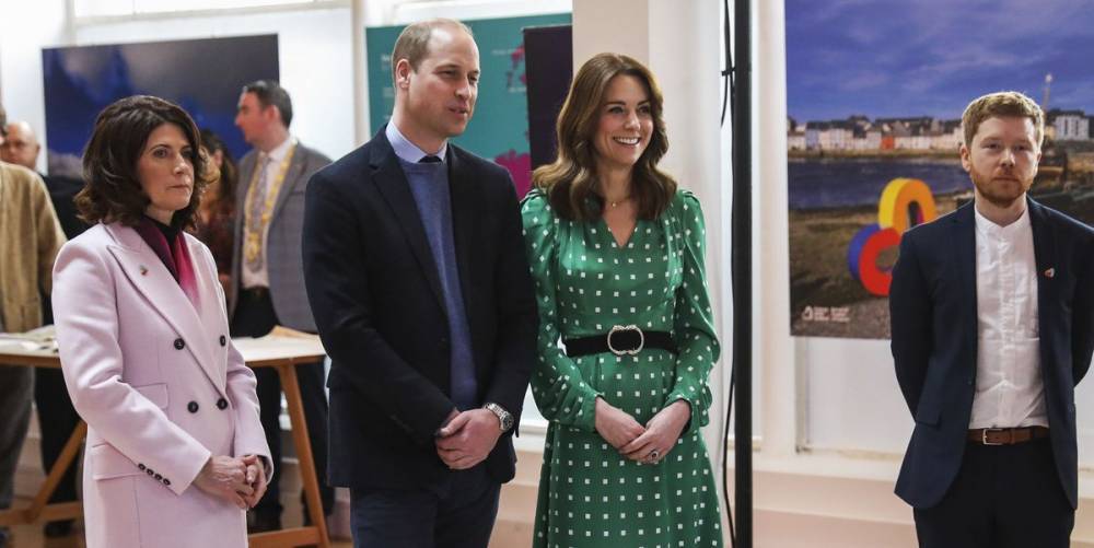 Kate Middleton Continues Her Green Style Streak with a Polka Dot Dress - www.harpersbazaar.com - Ireland
