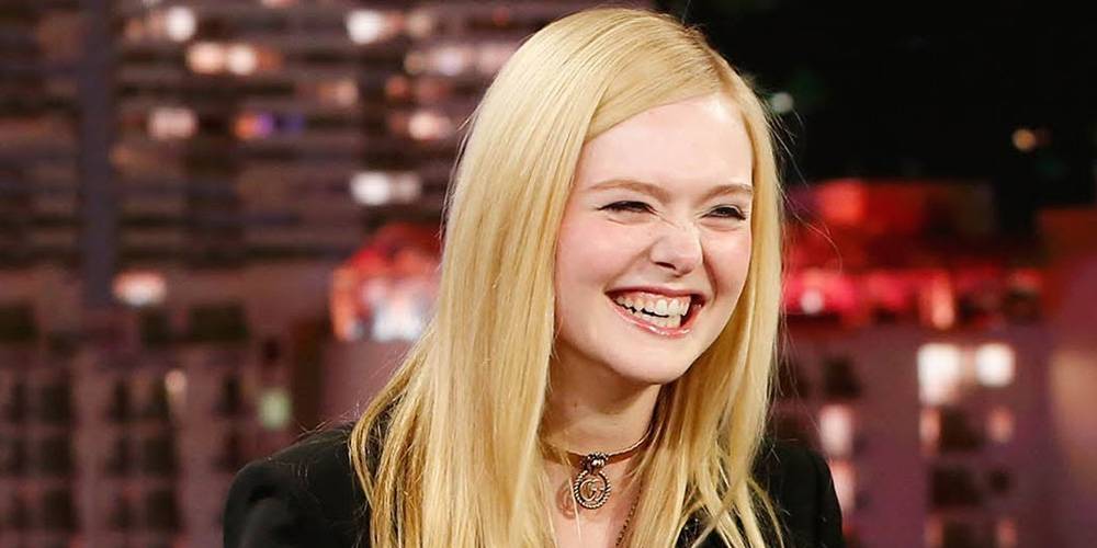 Elle Fanning Says She 'Threw Up a Lot in the Uber' on Her 21st Birthday - Watch! (Video) - www.justjared.com