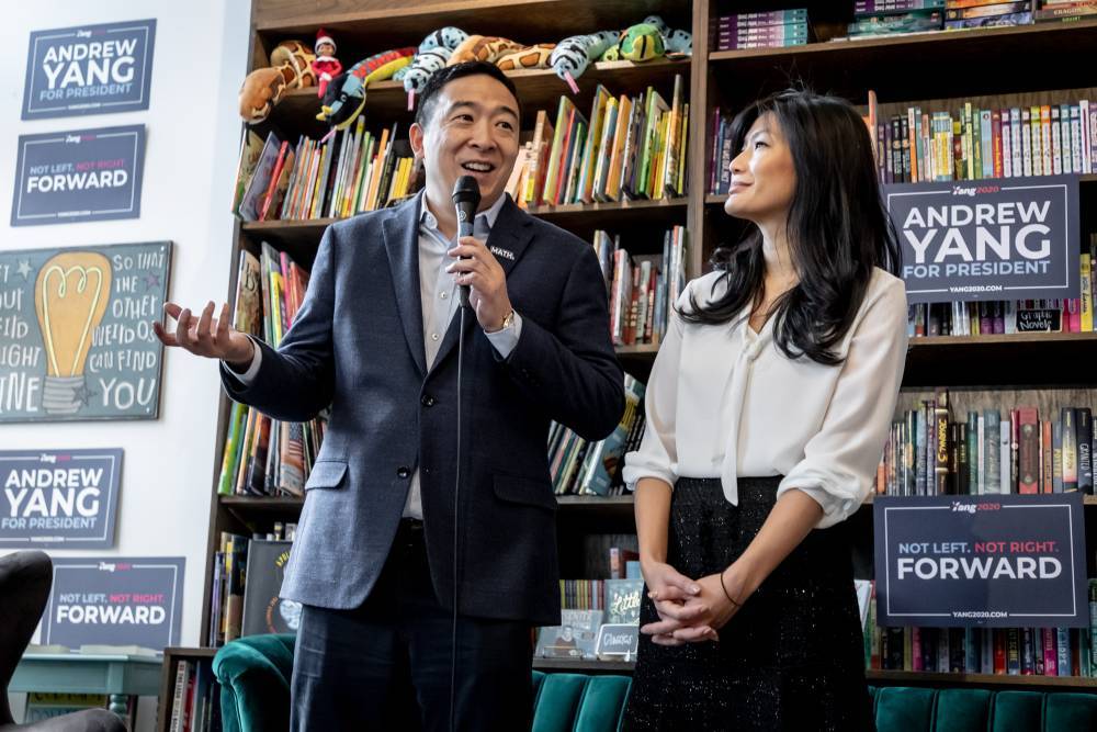 Andrew Yang, Evelyn Yang Sign With CAA - deadline.com