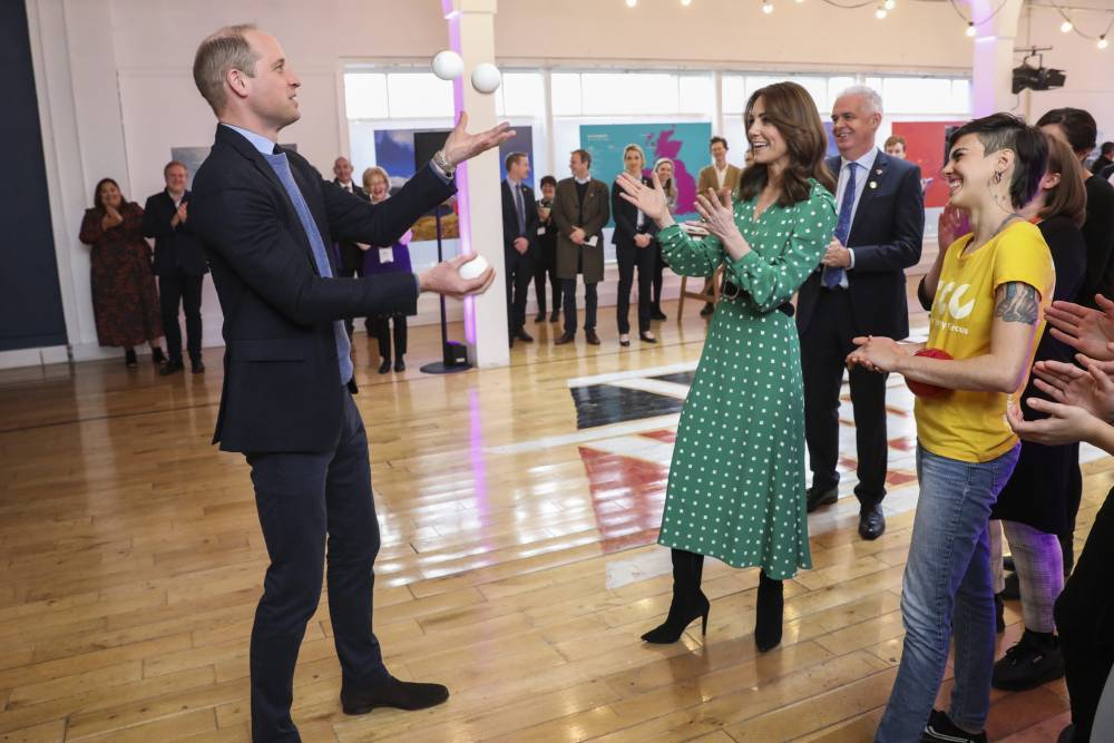 Prince William Shows Off His Impressive Juggling Skills During Ireland Tour - etcanada.com - Ireland - city European