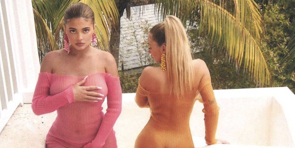 Kylie Jenner Rocks a Sheer Hot Pink Dress by Jacquemus in the Bahamas - www.harpersbazaar.com - Bahamas