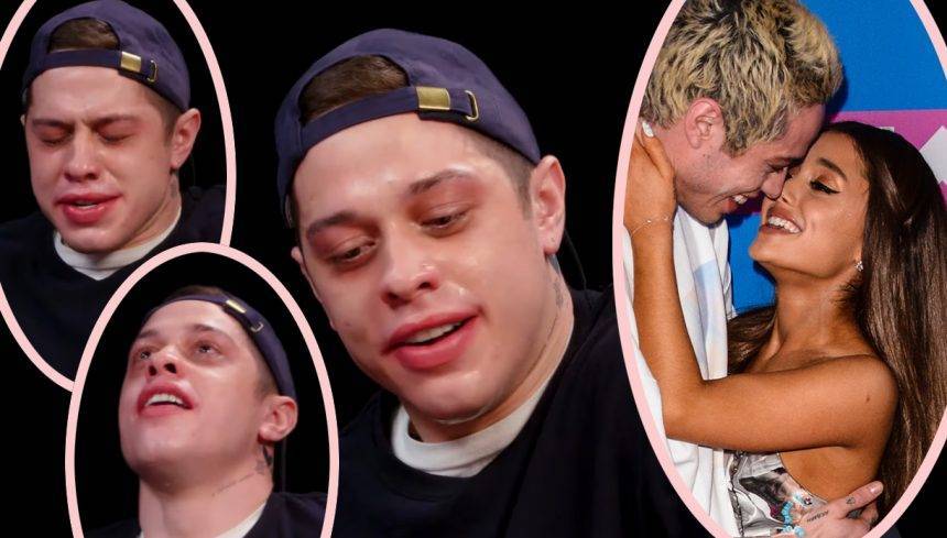 Pete Davidson Gets DESTROYED By Hot Wings While Blaming Ariana Grande For His Fame Issues: ‘She Set The Wolves On Me’ - perezhilton.com