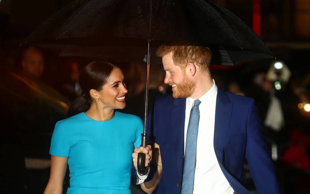 Meghan Markle Beams In Blue As She Joins Prince Harry At London Event - etcanada.com - London