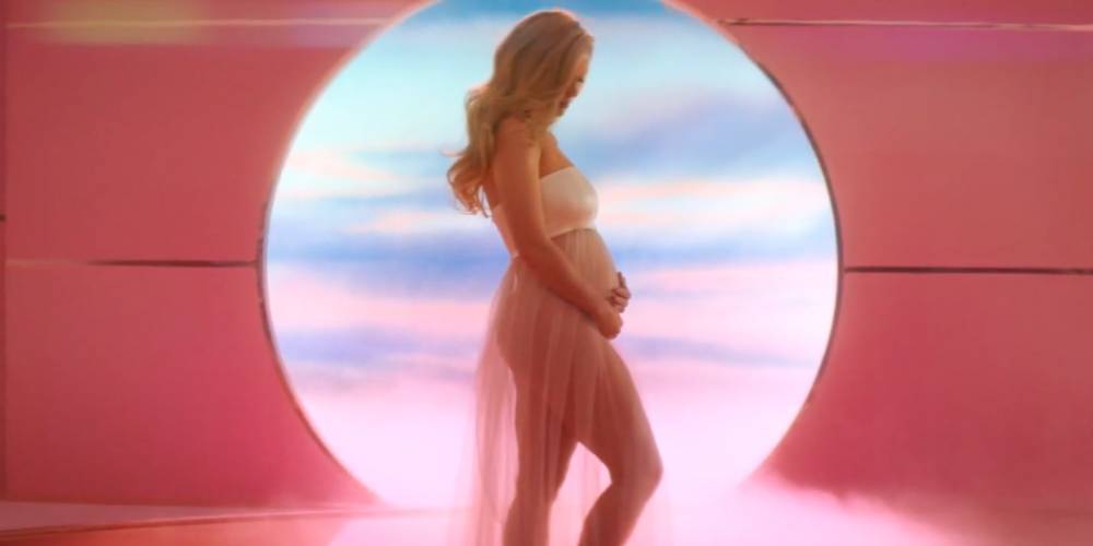 Katy Perry Said She's "So Glad" She Can Stop Hiding Her Pregnancy After Revealing it in Her New Video - www.marieclaire.com