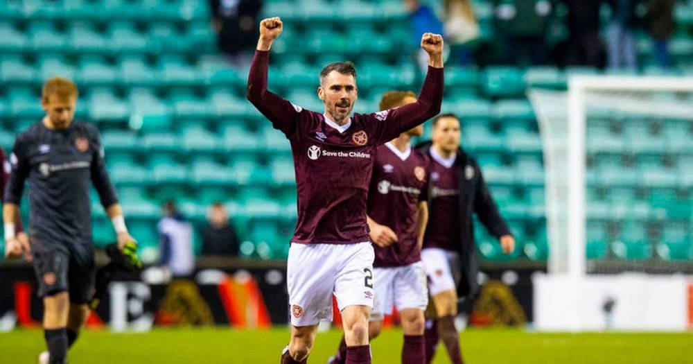Michael Smith admits Hearts players post-derby celebrations were designed to noise up Hibs - www.dailyrecord.co.uk - Washington