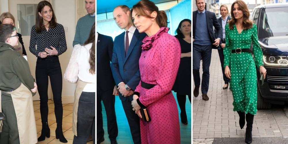 Kate Middleton and Polka Dots: A Love Story - www.harpersbazaar.com - Ireland