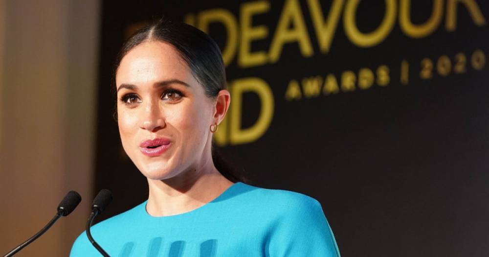 Meghan Markle says 'it’s very nice to be back' in first appearance with Prince Harry since returning from Canada - www.ok.co.uk - Britain - London - Canada