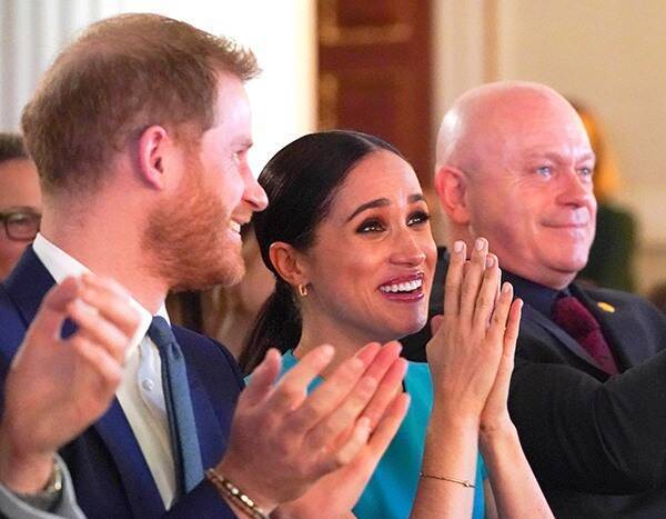 Prince Harry and Meghan Markle Have the Best Reaction to Surprise Military Proposal - www.eonline.com - London