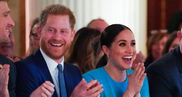 WATCH: Meghan Markle, Prince Harry's priceless reaction is UNMISSABLE as couple gets engaged in their presence - www.pinkvilla.com - Britain - London - Canada