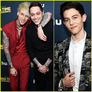 Pete Davidson & Griffin Gluck Join 'Big Time Adolescence' Co-Stars at Premiere! - www.justjared.com - New York