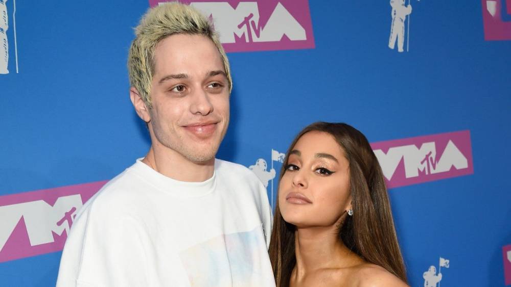 Pete Davidson Says Ariana Grande Made Him Famous: 'She Made Me and Created Me' - www.etonline.com - city Staten Island