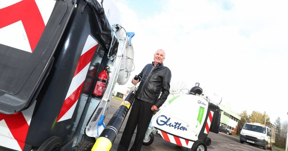 South Lanarkshire tackle litter problem with the Glutton Machine - www.dailyrecord.co.uk