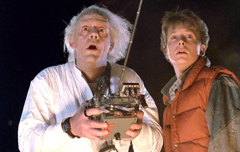 ‘Back To The Future’: Christopher Lloyd and Michael J. Fox reunite at charity event - www.nme.com