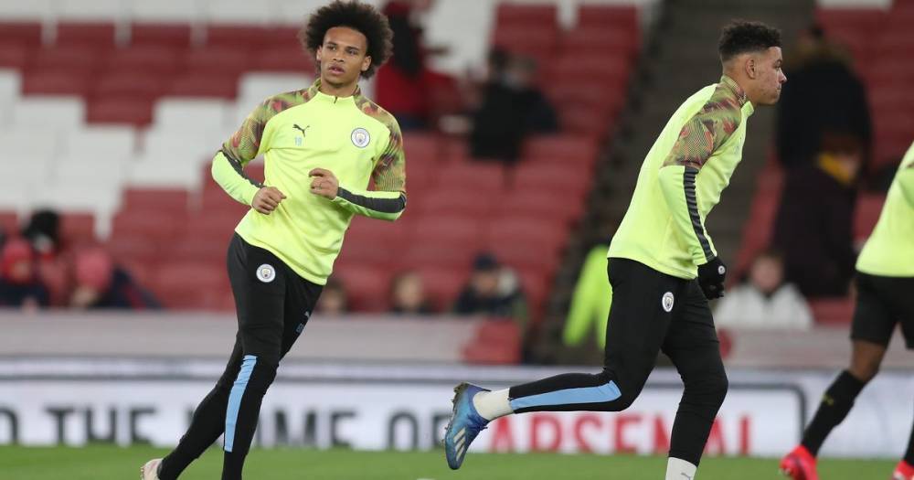 Pep Guardiola gives Leroy Sane update ahead of Manchester United vs Man City - www.manchestereveningnews.co.uk - Manchester