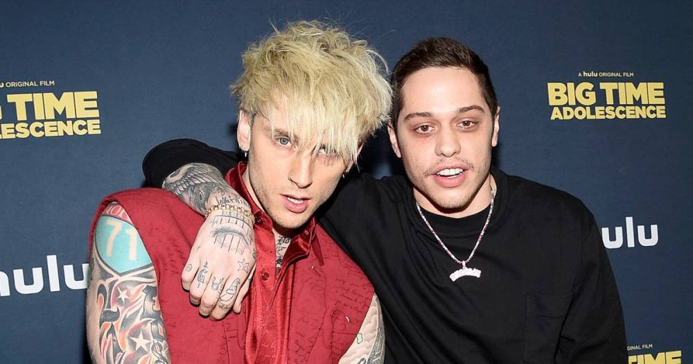 Pete Davidson Is All Smiles During Rare Red Carpet Appearance After ‘SNL’ Slam - www.usmagazine.com - New York