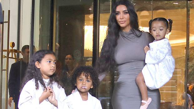 Kim Kardashian Shares Sweet Video Of All 4 Kids — North, Saint, Chicago, Psalm — Playing Together - hollywoodlife.com - Chicago