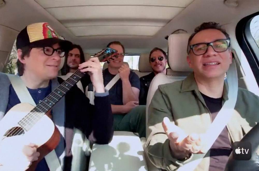 Fred Armisen Is the Fifth Member of Weezer in New 'Carpool Karaoke' - www.billboard.com - Los Angeles