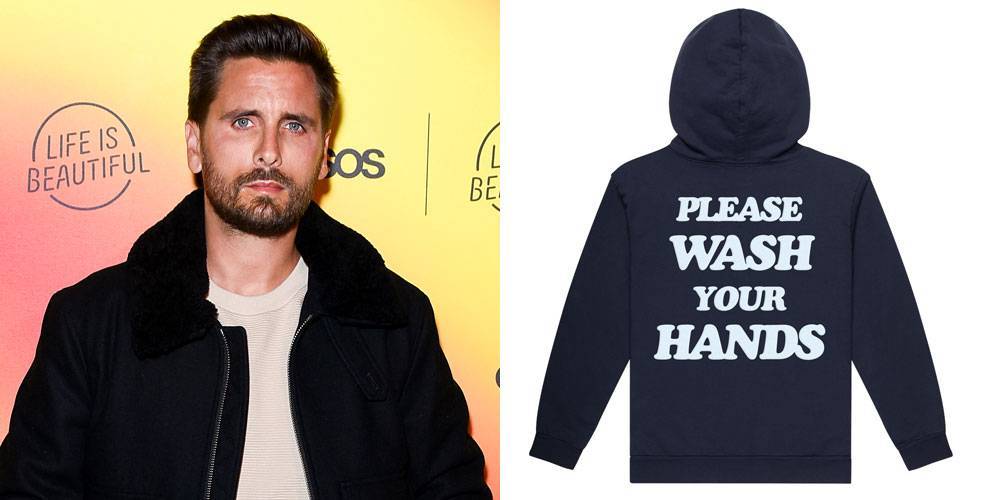Scott Disick Drops a 'Wash Your Hands' Clothing Collection Amid the Coronavirus Outbreak - www.justjared.com