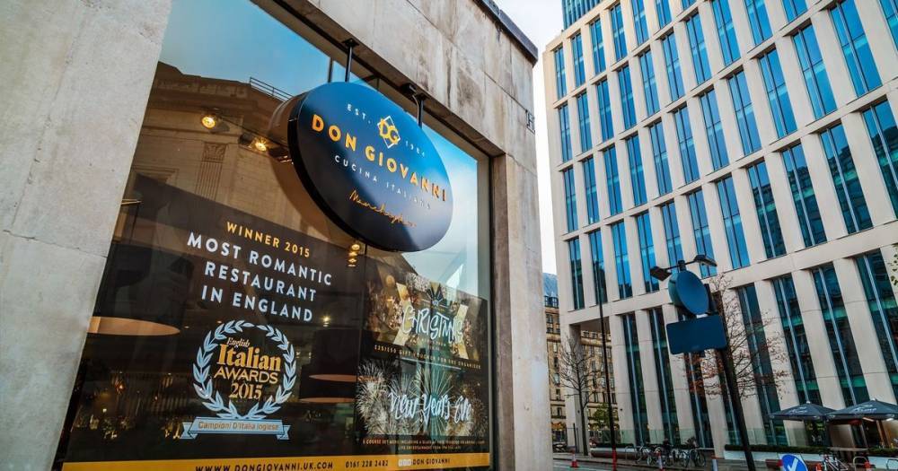 Italian restaurant Don Giovanni is giving M.E.N readers an exclusive 35% discount - and there's a new vegan menu - www.manchestereveningnews.co.uk - Italy - Manchester