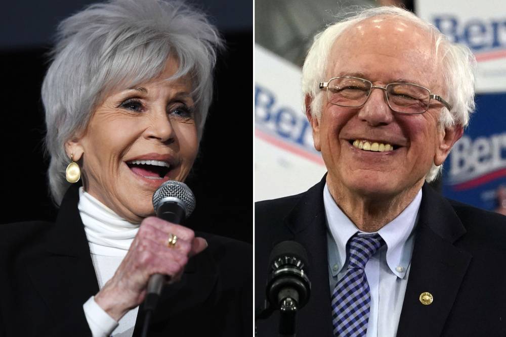 Jane Fonda endorses Bernie Sanders - nypost.com - Los Angeles - USA - county Sanders